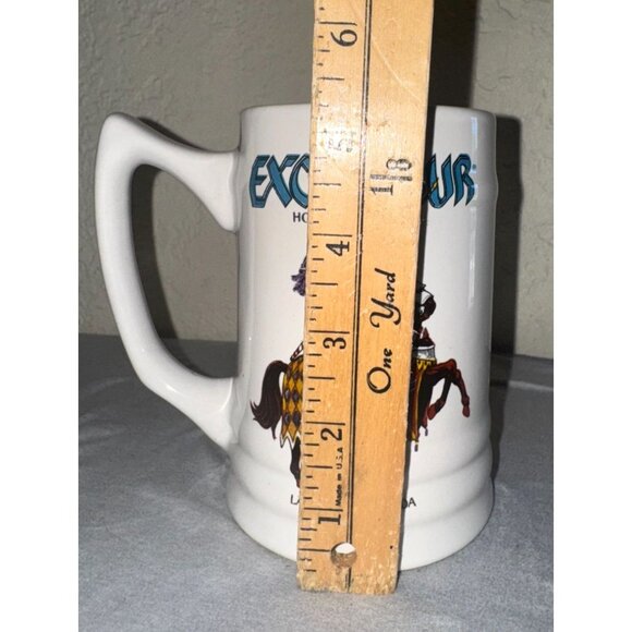 Excalibur Hotel Casino Las Vegas Vintage Ceramic Beer Stein Collectible Mug - Picture 5 of 5
